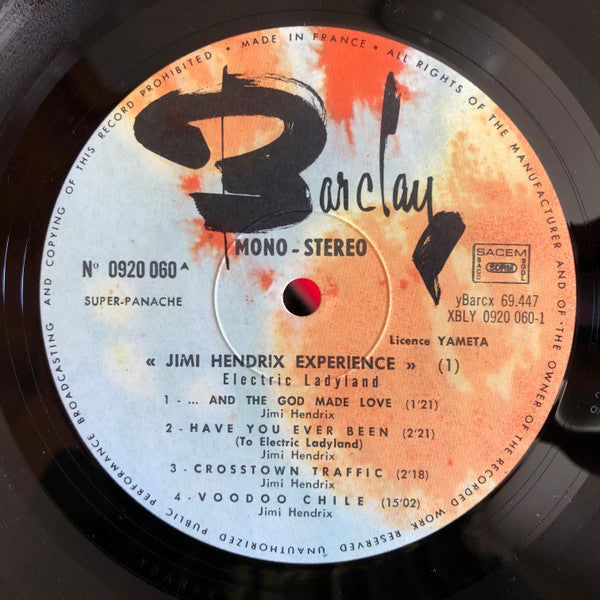 The Jimi Hendrix Experience -Electric Ladyland
