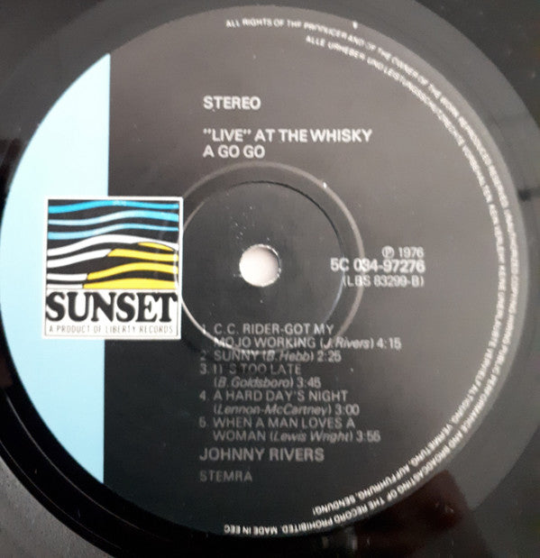 Johnny Rivers - Live At The Whiskey A Go Go