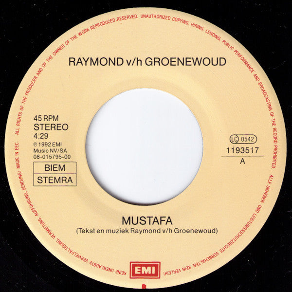 Raymond van het Groenewoud -Mustafa