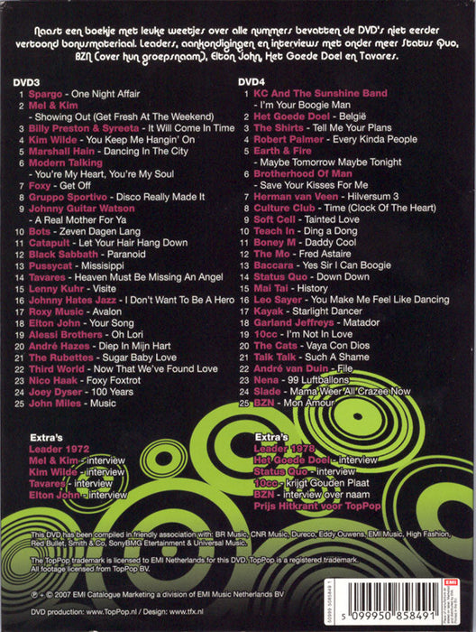 Various -TopPop DVD 3 & 4