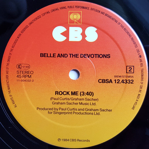 Belle And The Devotions -Love Games