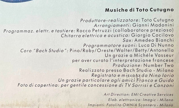 Toto Cutugno -Insieme: 1992