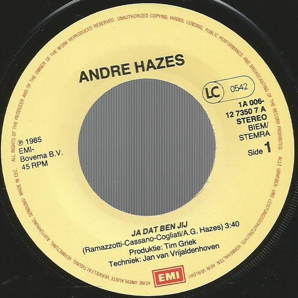 André Hazes - Ja Dat Ben Jij