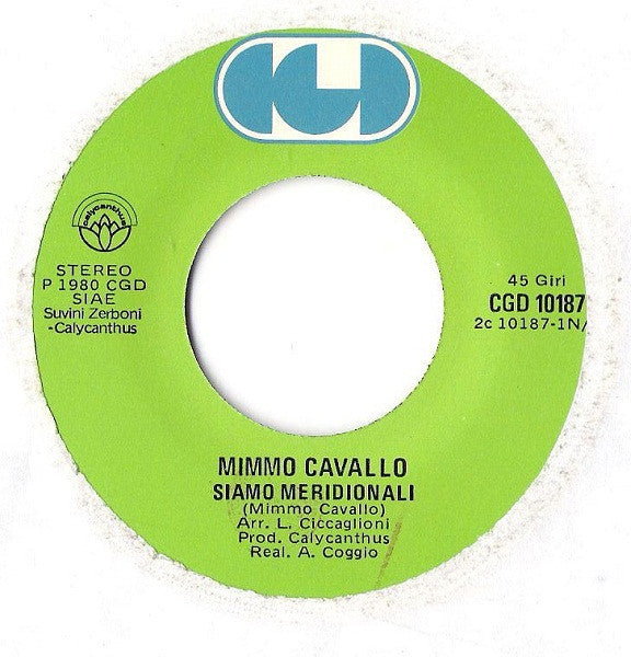 Mimmo Cavallo -Siamo Meridionali