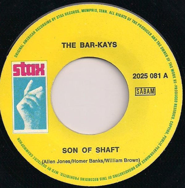 The Bar-Kays* -Son Of Shaft