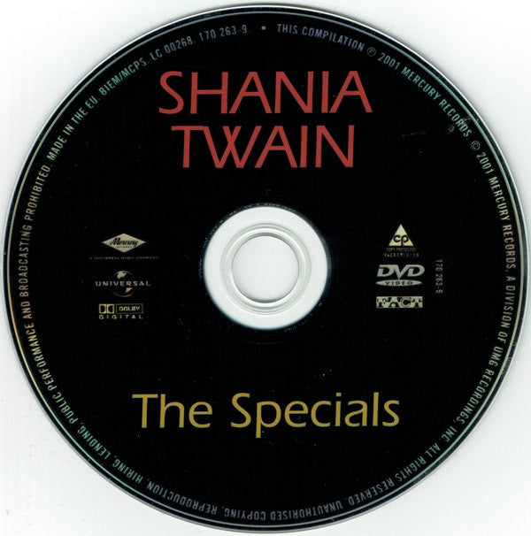 Shania Twain -The Specials
