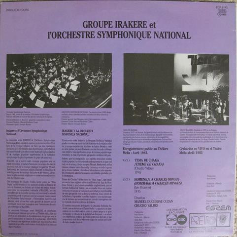 Groupe Irakere*, L' Orchestre Symphonique National* -Orquesta Sinfonica Nacional