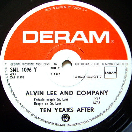 Ten Years After -Alvin Lee & Company