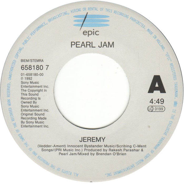 Pearl Jam -Jeremy