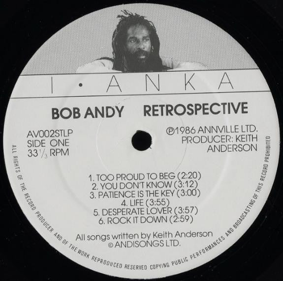 Bob Andy -Retrospective