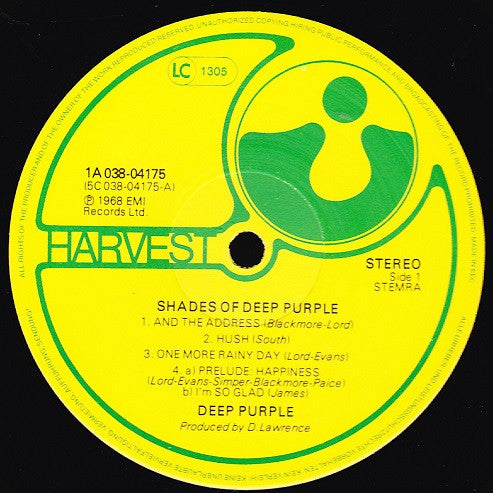 Deep Purple -Shades Of Deep Purple
