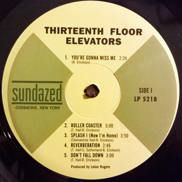 The 13th Floor Elevators* -The Psychedelic Sounds Of The 13th Floor Elevators