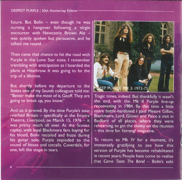 Deep Purple -Deepest Purple: The Very Best Of Deep Purple