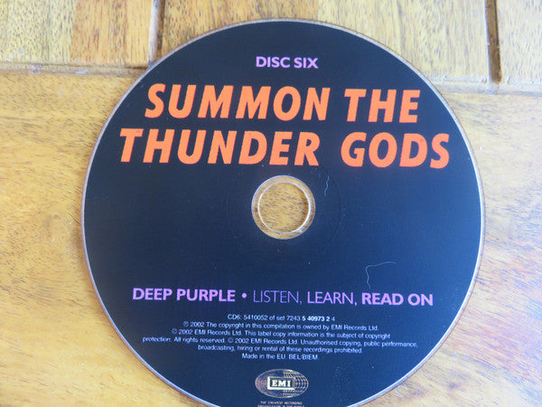 Deep Purple -Listen Learn Read On