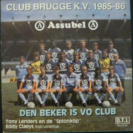 Tony Lenders, De Spionkop, Eddy Claeys, Club Brugge -Den Beker Is Vo Club