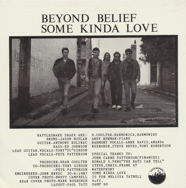 Rattlesnake Shake -Beyond Belief / Some Kinda Love