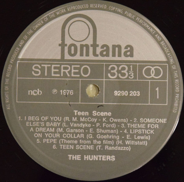 The Hunters -Teen Scene (The Hunters Play The Big Hits)