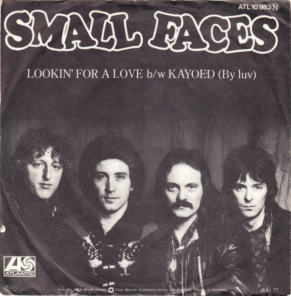 Small Faces -Lookin' For A Love B/W Kayoed (By Luv)