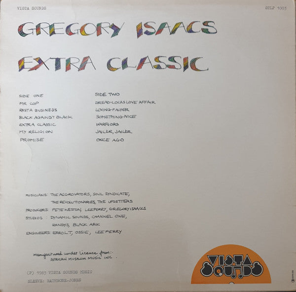 Gregory Isaacs -Extra Classic