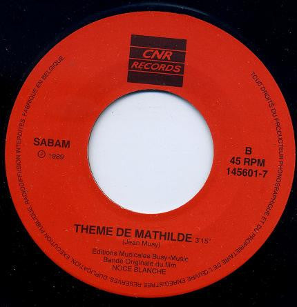 Jean Musy - Noce Blanche / Générique / Thème De Mathilde