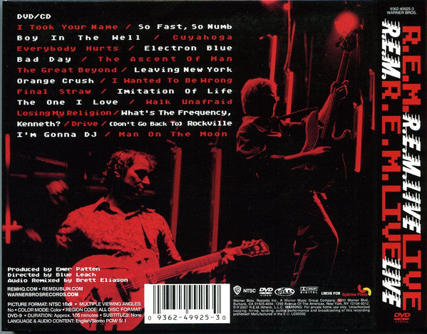 R.E.M. -Live