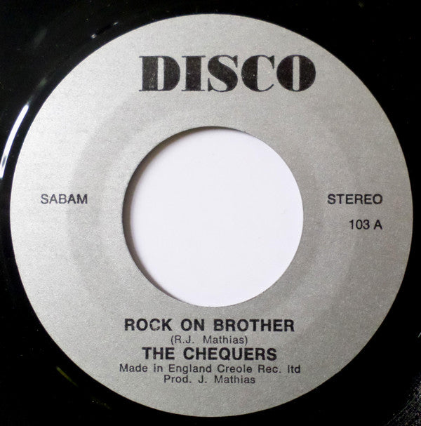The Chequers -Rock On Brother