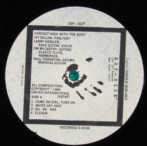 The Godz -Contact High With The Godz
