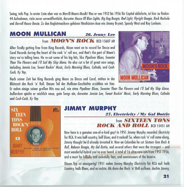Various -That's What Makes The Jukebox Play (Highlights From Bear Family's Releases: Hillbilly & Rockabilly)