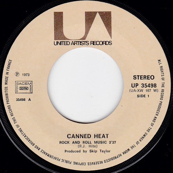 Canned Heat -Rock & Roll Music