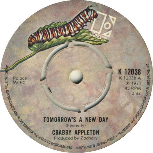Crabby Appleton -Tomorrow's A New Day