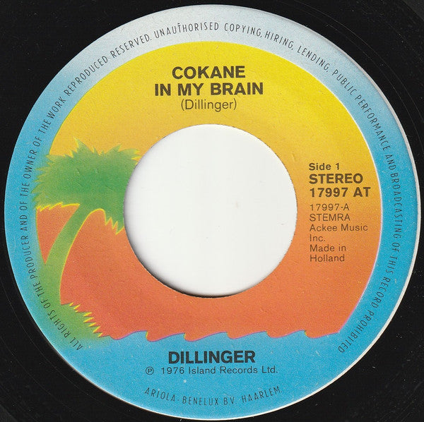 Dillinger -Cokane My Brain