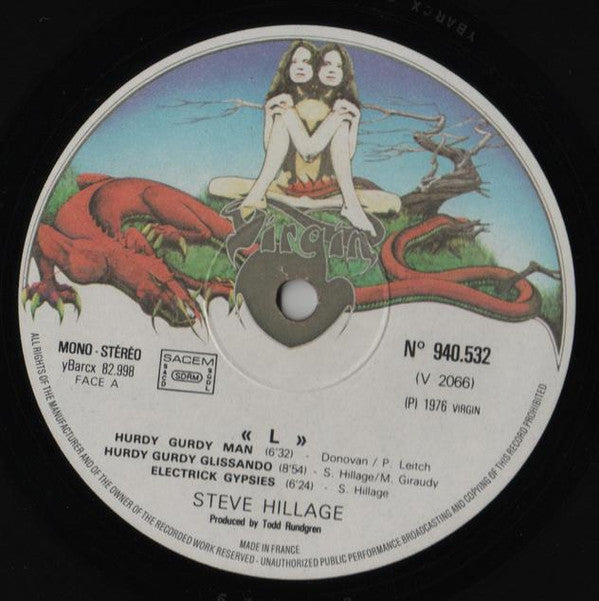 Steve Hillage -L