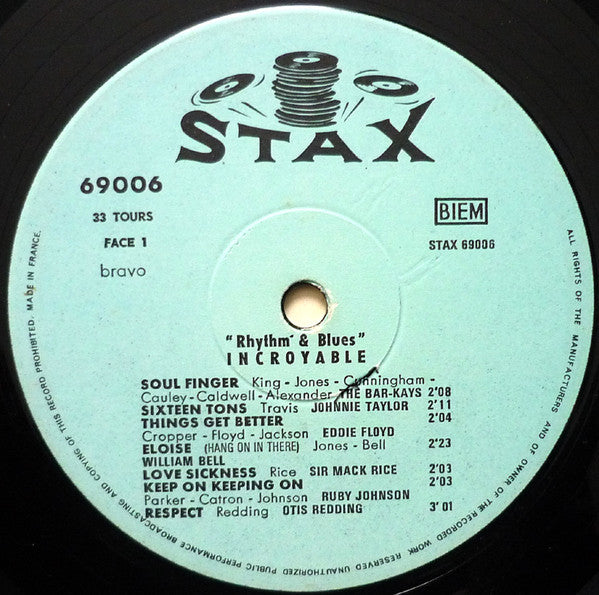 Various -Rhythm And Blues Incroyable Vol. 1