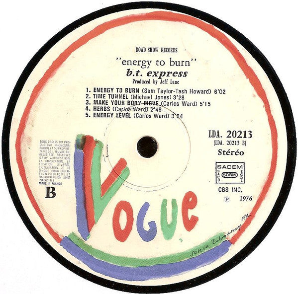 B.T. Express -Energy To Burn