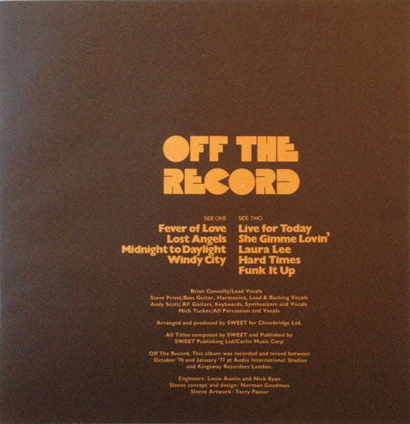 Sweet* -Off The Record