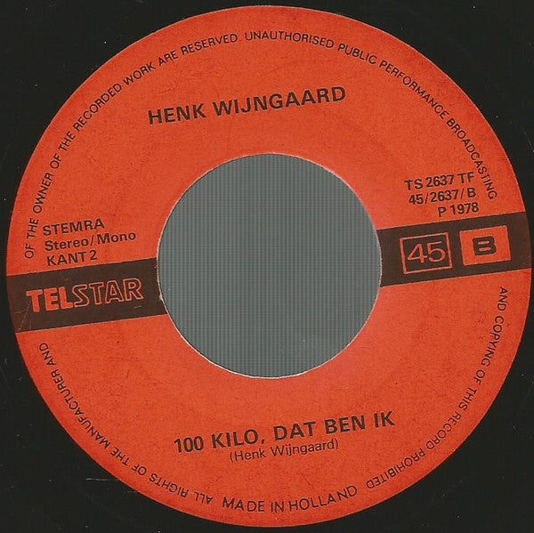 Henk Wijngaard -Met De Vlam In De Pijp