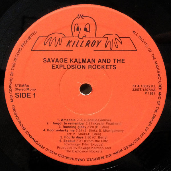 Savage Kalman And The Explosion Rockets -Savage Kalman And The Explosion Rockets