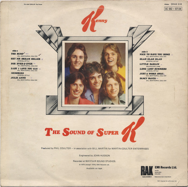Kenny (3) -The Sound Of Super K