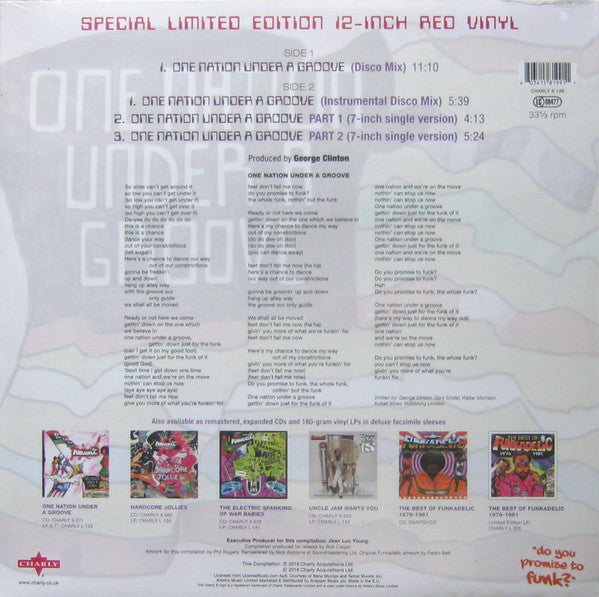 Funkadelic -One Nation Under A Groove - The Mixes