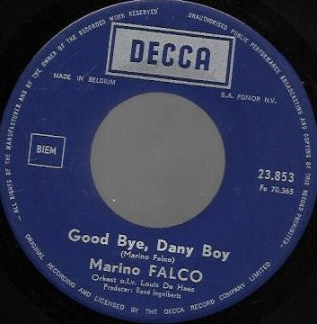 Marino Falco -Good Bye, Dany Boy  / Lieveling