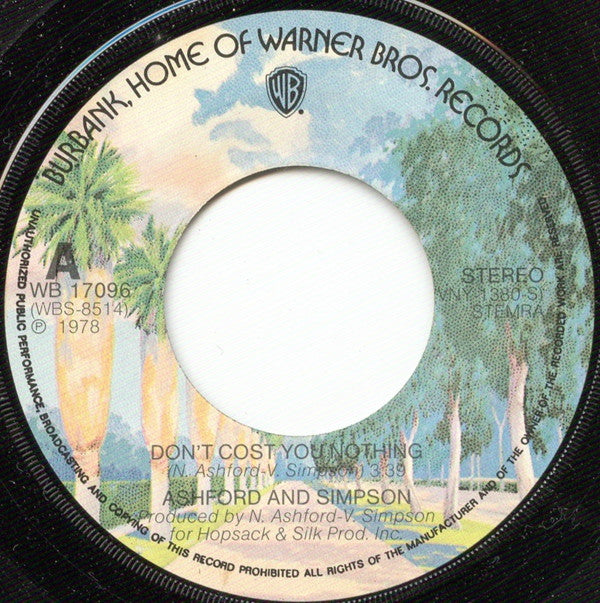 Ashford & Simpson -Don't Cost You Nothing
