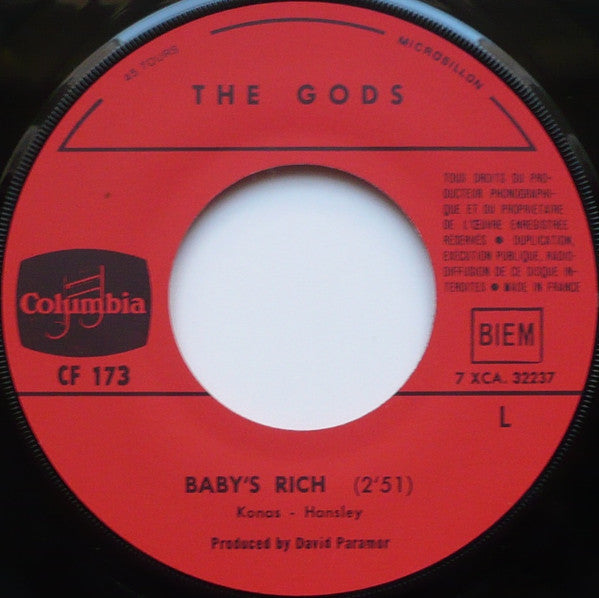 The Gods (2) -Baby's Rich / Somewhere In The Street
