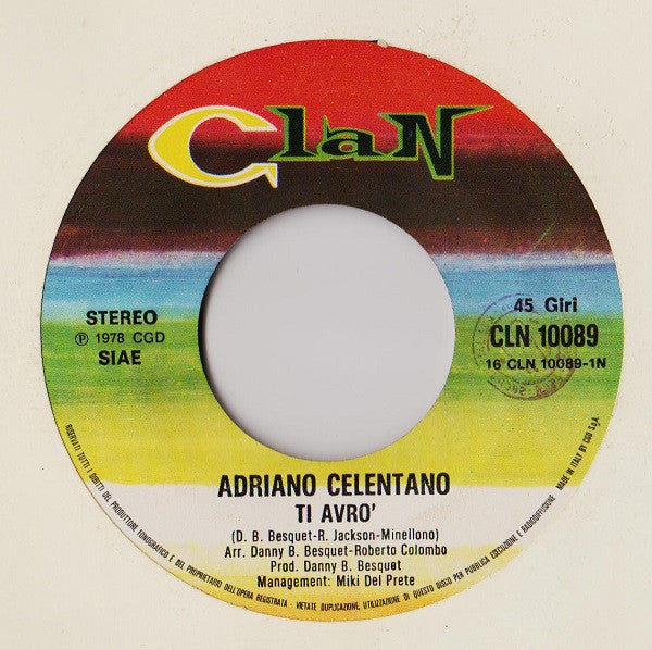 Adriano Celentano - Ti Avrò