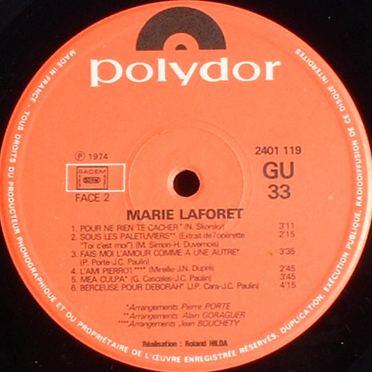 Marie Laforet* - Marie Laforet