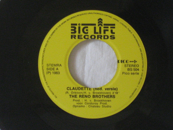 The Reno Brothers (5) -Claudette / Wat Moet Ik Doen