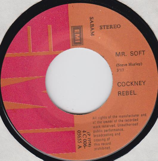 Cockney Rebel -Mr Soft
