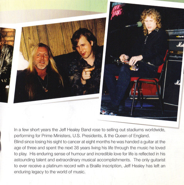 The Jeff Healey Band -Legacy: Volume One