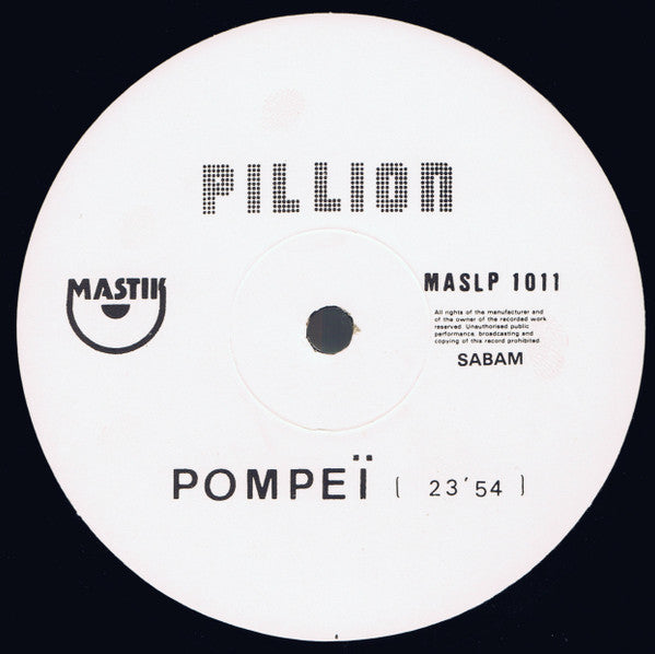 Pillion -Enigmas