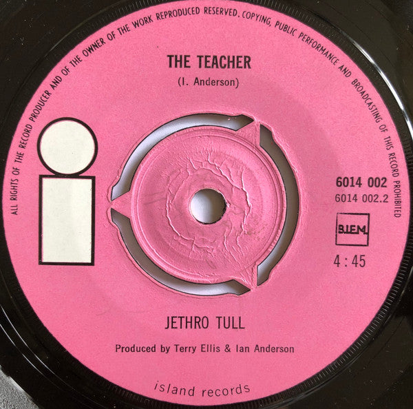 Jethro Tull -The Witch's Promise / Teacher