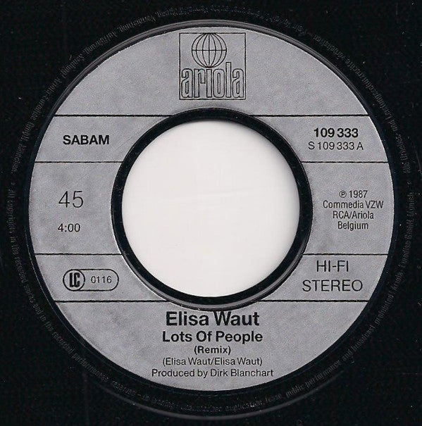 Elisa Waut -Lots Of People